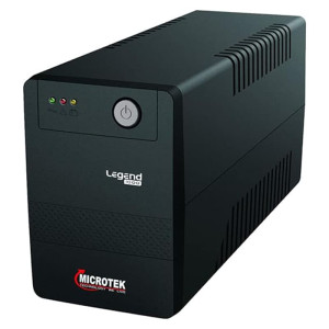 Microtek Legend UPS 1000Kvs with 2 Year Warranty on UPS and 1 Year Warranty on Battery (MTKUY1K) -Black